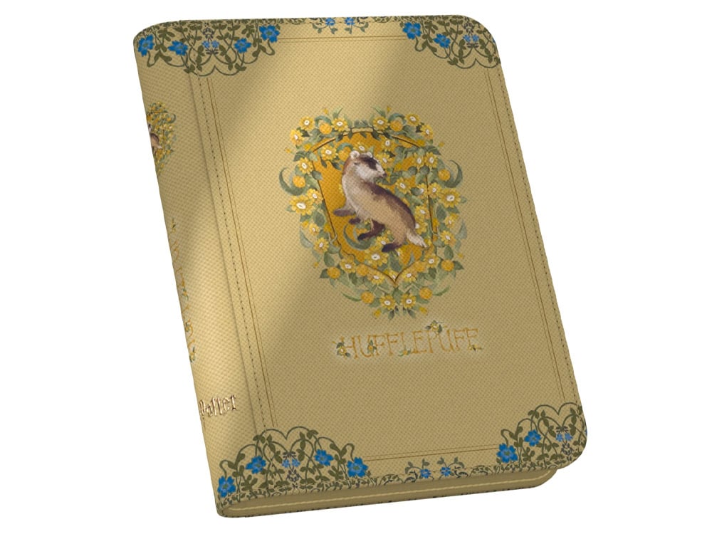Ultimate Guard Harry Potter ZipFolio 160 Xenoskin Hufflepuff Trading Card Binder - View 2