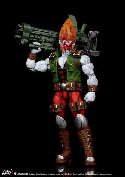 LooseCollector Rob Liefeld's Bloodwulf 1/12 Scale Action Figure - View 3