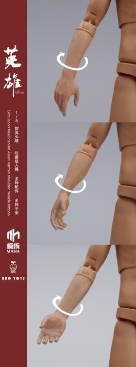 MAHA Studio MAHA Arms (Ver. C) 1/6 Scale Accessory Set - View 13
