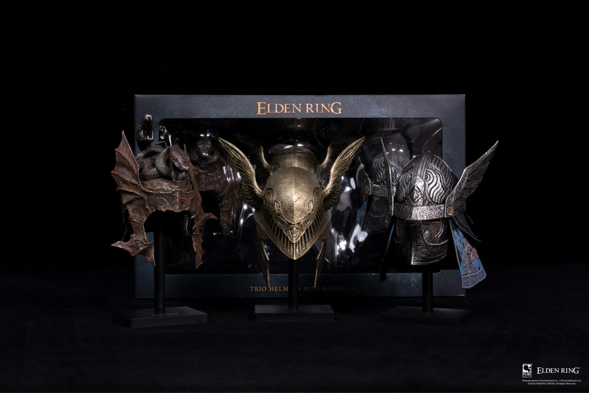 Pure Arts Elden Ring Trio Helmets 1/3 Scale Mini Replica Set (Malenia, Messmer, Wylder) - View 44