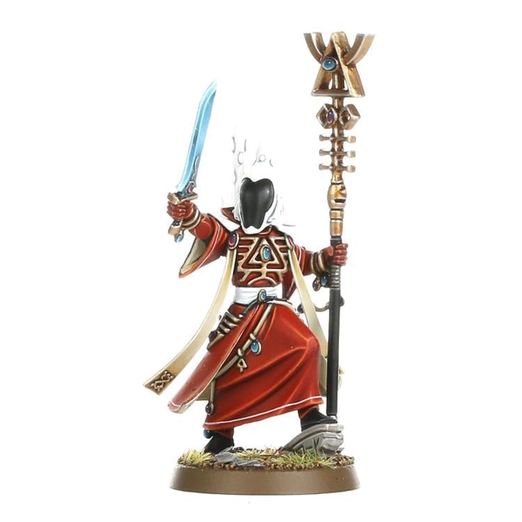 Games Workshop Warhammer 40,000 Aeldari Spiritseer Plastic Miniature - View 4