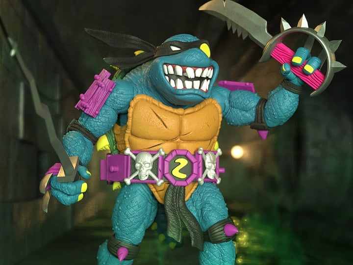 Super7 Teenage Mutant Ninja Turtles Ultimates! Slash Action Figure - View 2