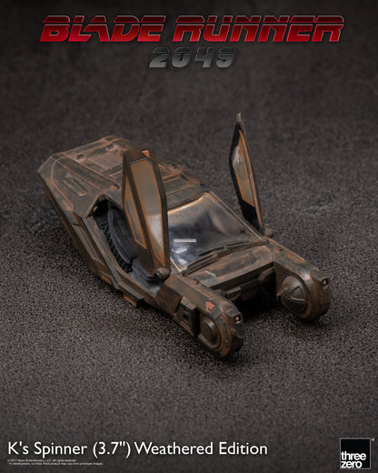 threezero Blade Runner 2049 K's Spinner Weathered Edition Exclusive Police Spinner Model - View 9