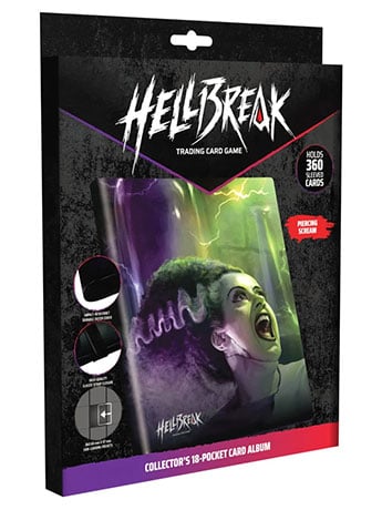 Ghost Galaxy Hellbreak Trading Card Game Piercing Scream 18-Pocket Binder