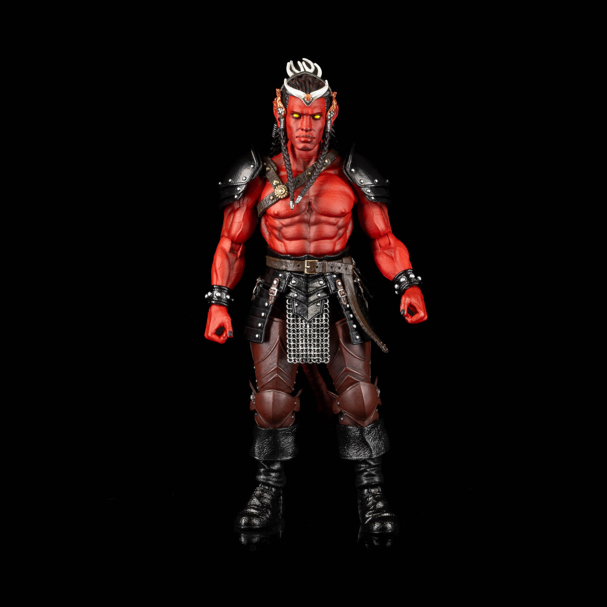 Four Horsemen Mythic Legions Armory Gladiators Fury Red Elf Gladiator Action Figure - View 3