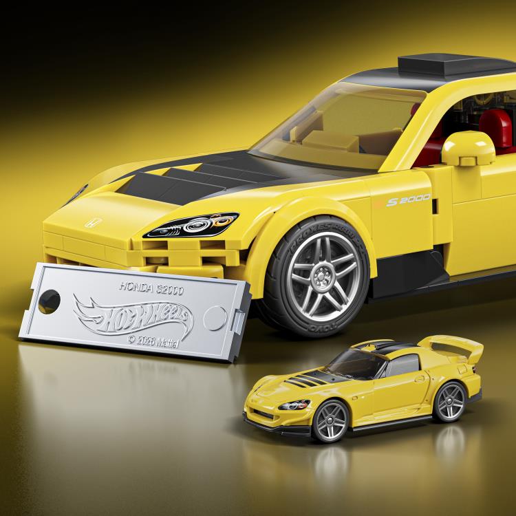 Hot Wheels Speed Series Mattel Brick Shop Custom '07 Honda S2000 1/32 Scale Building Set - View 5