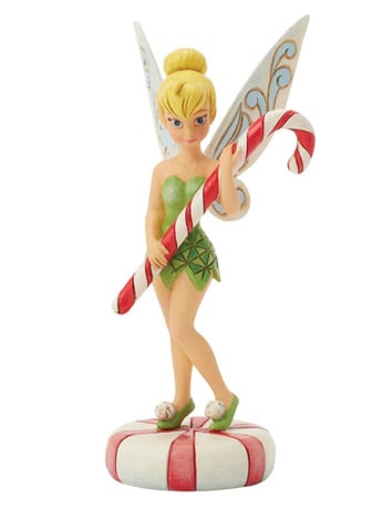 Enesco Disney Traditions Peter Pan Peppermint Pixie Tinker Bell Candy Cane by Jim Shore