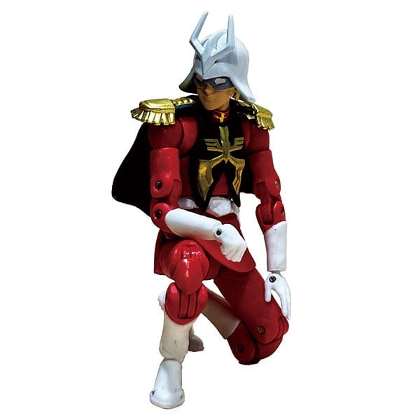 MegaHouse Mobile Suit Gundam G.M.G. Collection 02 Principality of Zeon Char Aznable Action Figure, 4-Inch - View 7