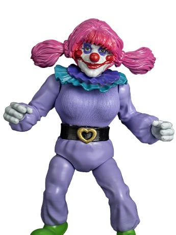 Trick or Treat Studios Killer Klowns from Outer Space Daisy 5-Inch Scale Action Figure