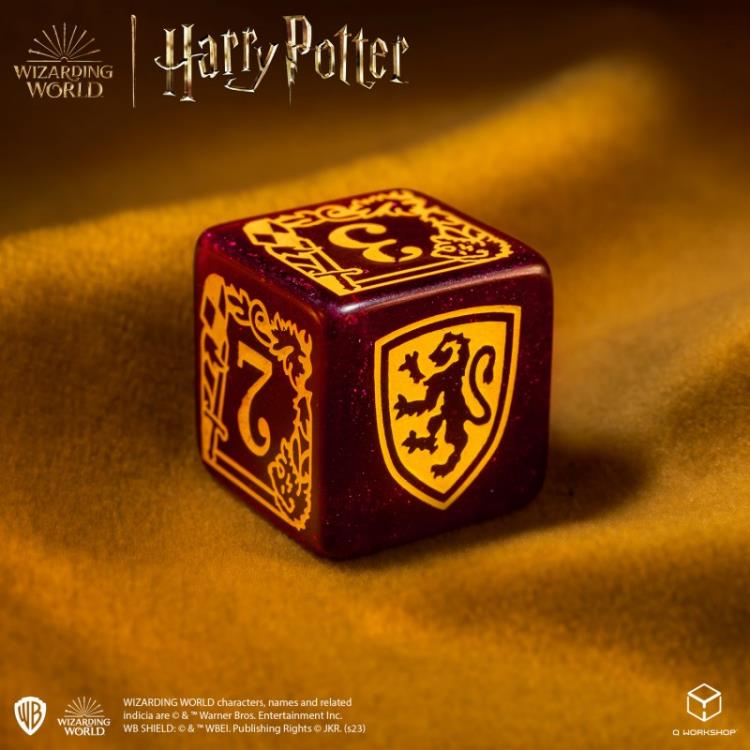 Q Workshop Harry Potter Gryffindor Modern Dice Set (Red) Polyhedral Dice - View 8