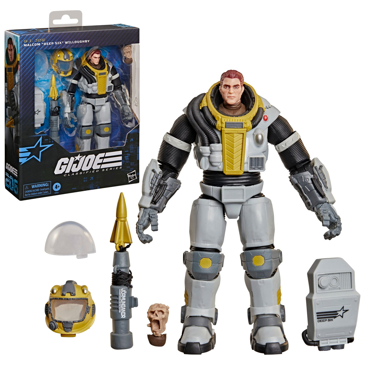 Hasbro G.I. Joe Classified Series #206 Malcom Deep Six Willoughby Deluxe Action Figure - View 12