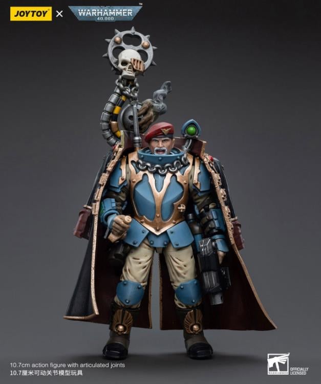JoyToy Warhammer 40K Astra Militarum Tempestus Scions Command Squad 55th Kappic Eagles Tempestor Prime 1/18 Scale Figure - View 3