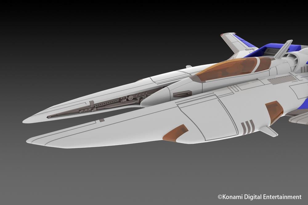 Plum Gradius II Vic Viper 1/144 Scale Plastic Model Kit, 5.9-Inch - View 7
