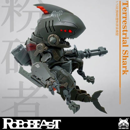 Box Industries RoboBeast Terrestrial Shark 1/12 Scale Plastic Model Kit - View 9