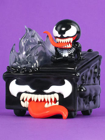 100% Soft Marvel Venom Dumpster Fire 3.5-Inch Vinyl Figure