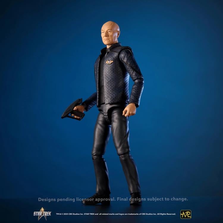 Master Replicas Group Star Trek: Picard Admiral Jean-Luc Picard 4.5-Inch Plastic Action Figure - View 3