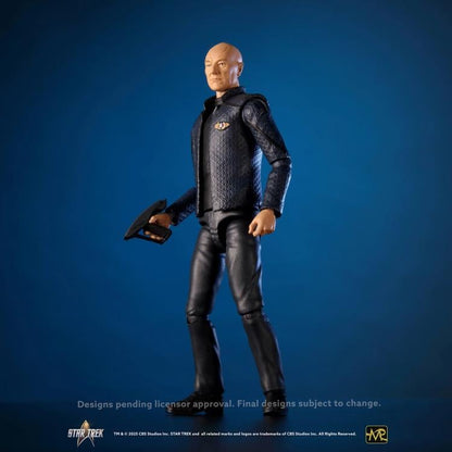 Master Replicas Group Star Trek: Picard Admiral Jean-Luc Picard 4.5-Inch Plastic Action Figure - View 3
