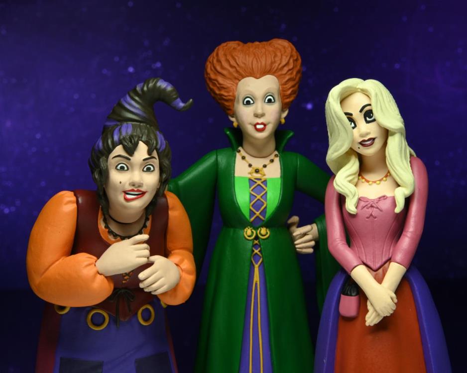 NECA Disney Hocus Pocus Toony Terrors Sanderson Sisters 3-Pack Plastic Figures - View 4