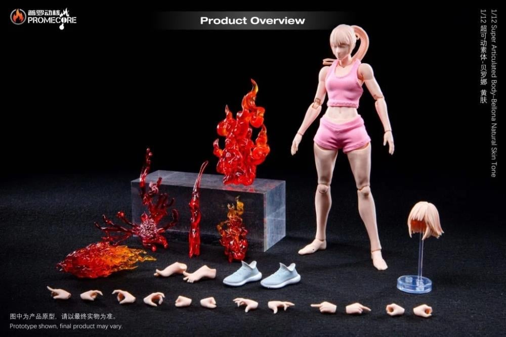 Promecore Bellona Ver. 1 Super Articulated 1/12 Scale Action Figure - View 8