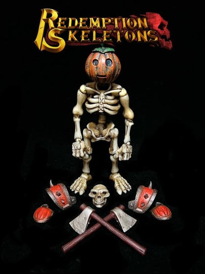 GhostRabbit YoToToY Redemption Skeletons Night Tricksters Set of 6 Skeleton Figures, 7.28-Inch - View 5