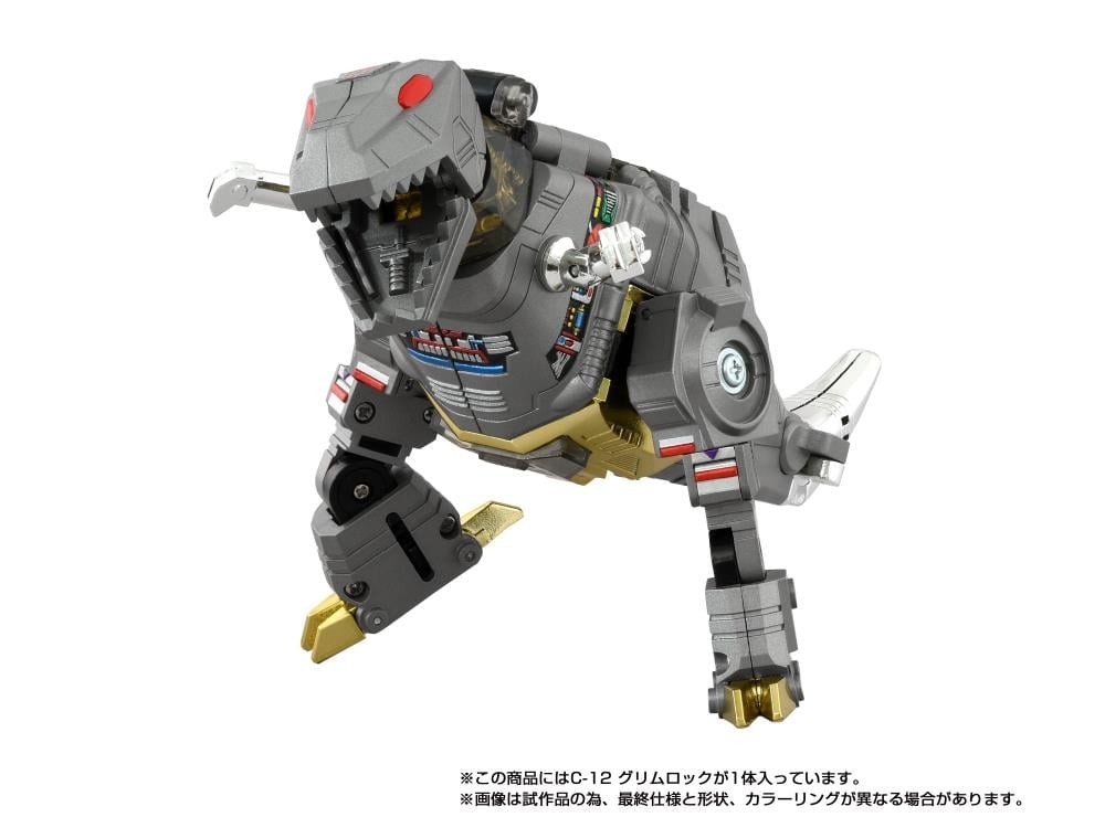 Takara Tomy Transformers Missing Link C-12 Grimlock 5.7-Inch Action Figure - View 10