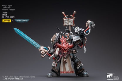 JoyToy Warhammer 40,000 Grey Knights Terminator Incanus Neodan 1/18 Scale Action Figure (Reissue) - View 8