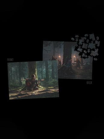 Dark Horse The Last of Us Part II Deluxe 2-Sided 1000-Piece Puzzle