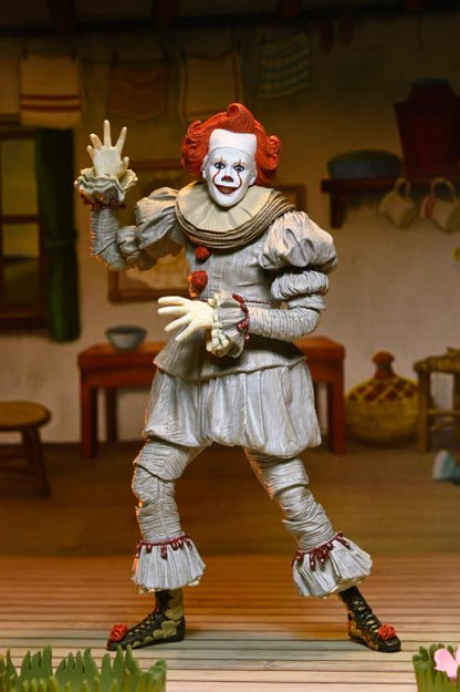 NECA IT: Welcome to Derry Ultimate Bob Gray as Pennywise Action Figure - View 4