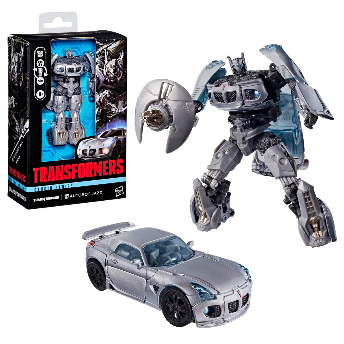Hasbro Transformers Studio Series Deluxe Class Autobot Jazz 4.7-Inch Action Figure - View 6