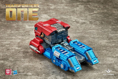 Way Studios Transformers: One Optimus Prime (Vehicle Mode) Plastic and Magnet Figure - View 3
