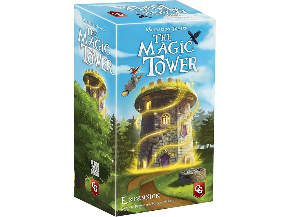 Capstone Games Wandering Towers: The Magic Tower Expansion Board Game - View 2
