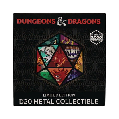Fanattik Collectibles Dungeons & Dragons D20 Limited Edition Metal Medallion - View 4