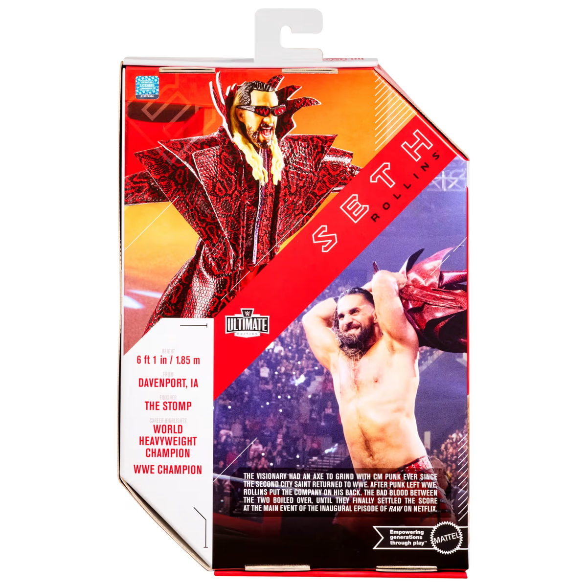 Mattel WWE Ultimate Edition 30 Seth Rollins Action Figure - View 8