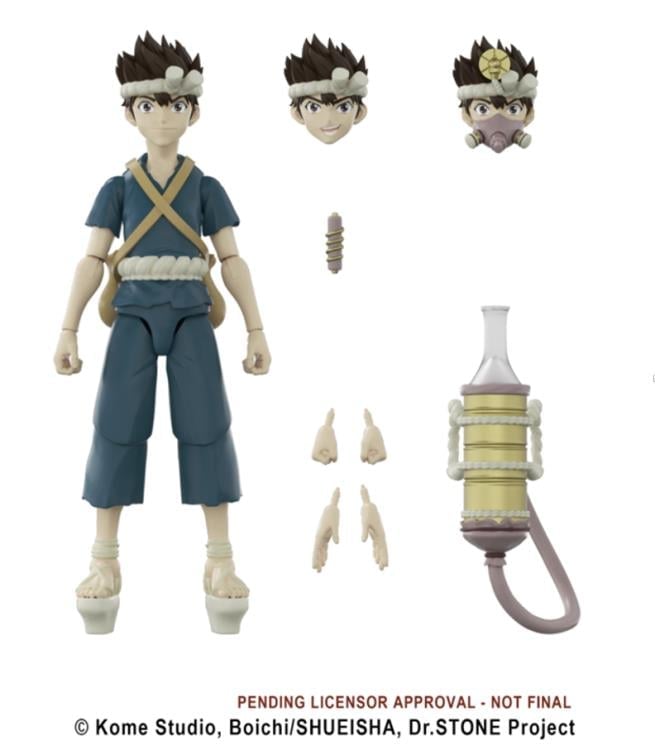 Boss Fight Studio Dr. Stone Chrome Plastic Action Figure - View 3