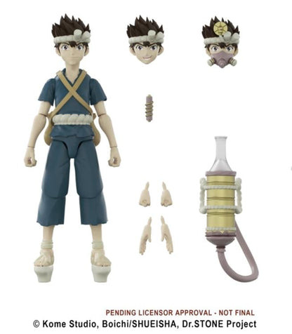 Boss Fight Studio Dr. Stone Chrome Plastic Action Figure - View 3
