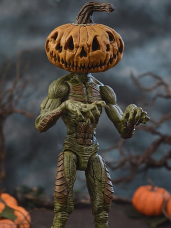 PVC Ent The Cursed Dead Gourdy 1/12 Scale Basic Action Figure