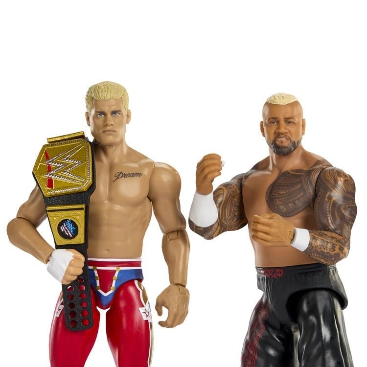 Mattel WWE Championship Showdown Series 24 Cody Rhodes vs. Solo Sikoa Two-Pack - View 5