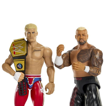Mattel WWE Championship Showdown Series 24 Cody Rhodes vs. Solo Sikoa Two-Pack - View 5