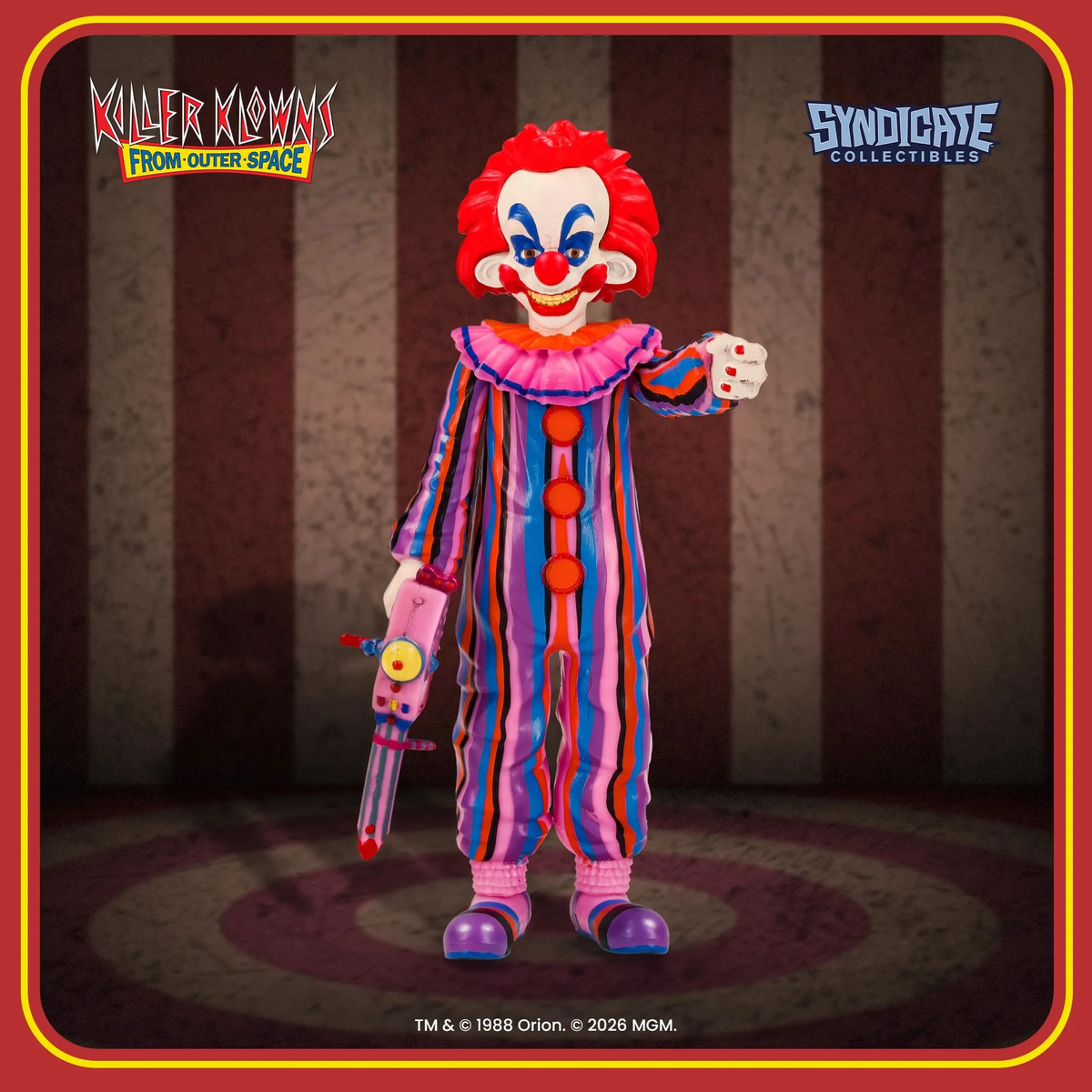 Syndicate Collectibles Killer Klowns from Outer Space Rudy 3.75-Inch Retro Action Figure - View 3