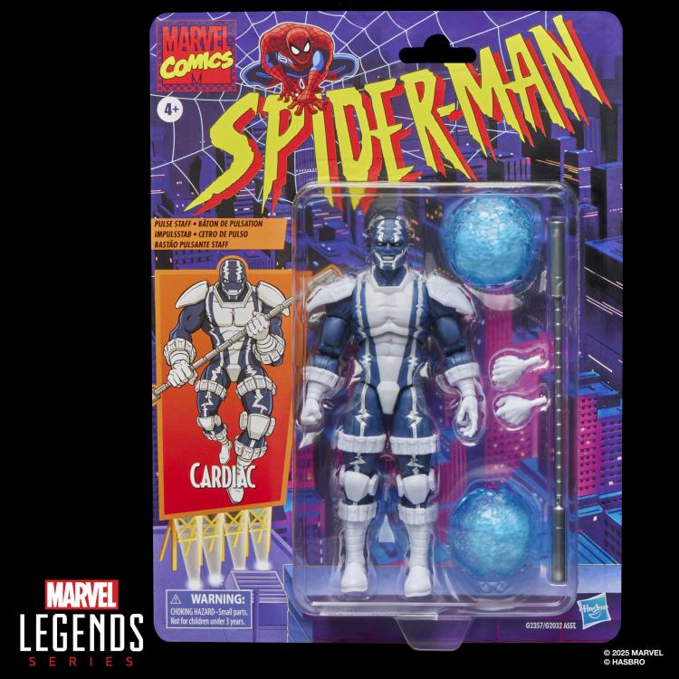 Hasbro Spider-Man Marvel Legends Retro Collection Cardiac Plastic Action Figure - View 10