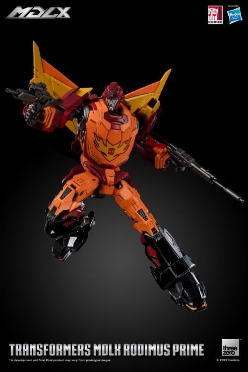 threezero Transformers MDLX Articulated Figures Series Rodimus Prime 7.1-Inch Action Figure - View 4