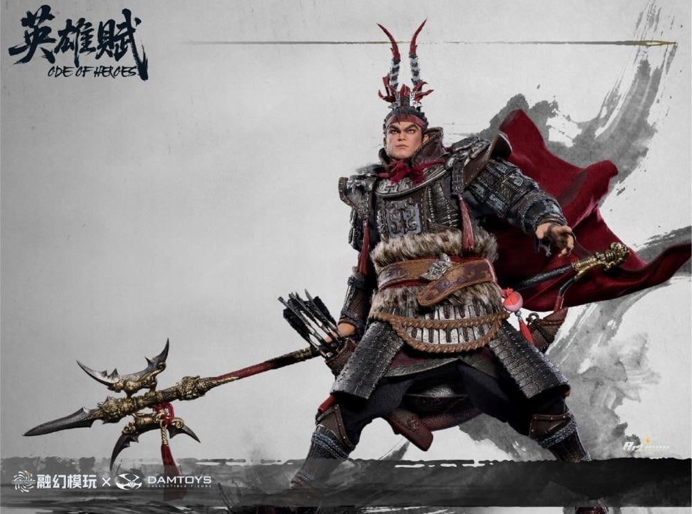 Fusion Fantasy Damtoys Romance of the Three Kingdoms Ode of Heroes Lu Bu Deluxe Ver. 1/12 Scale Action Figure - View 7