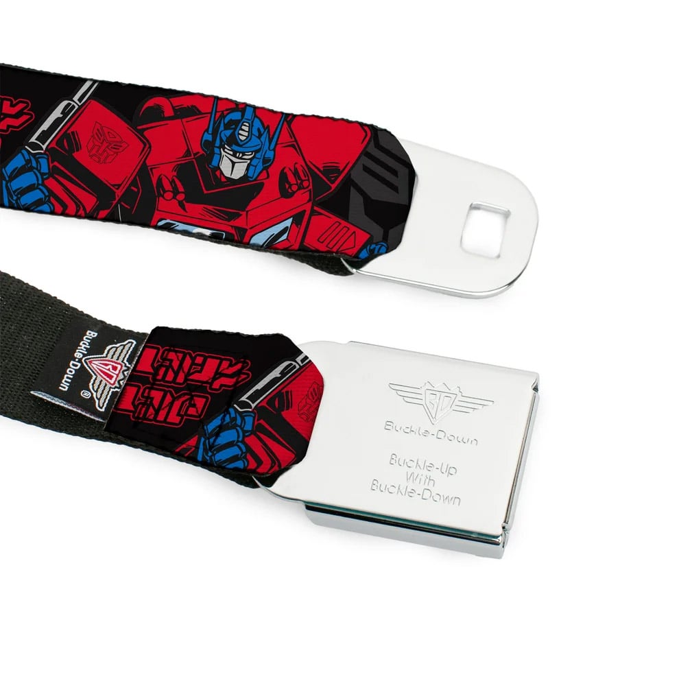 Buckle-Down Inc Transformers Optimus Prime Seatbelt Belt 1.5-Inch Wide - View 3