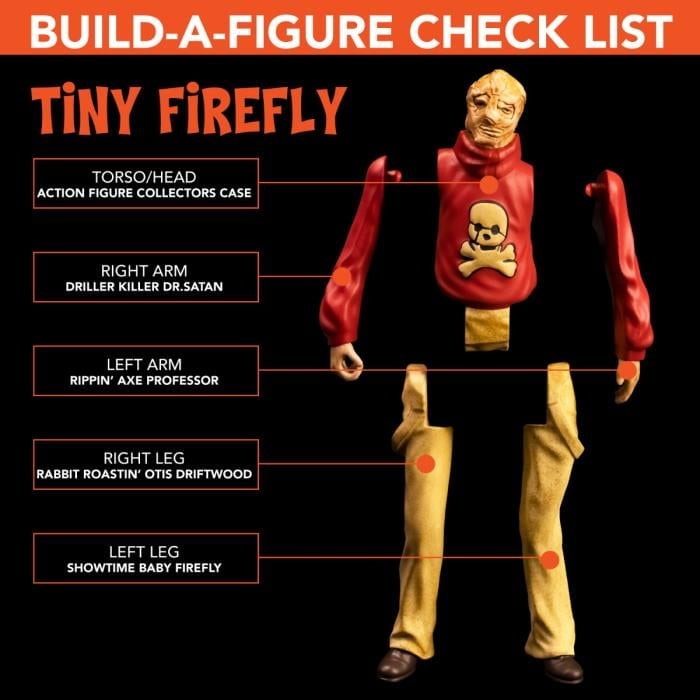 Trick or Treat Studios House of 1000 Corpses Tiny Firefly Action Figure Collectors Case - View 3