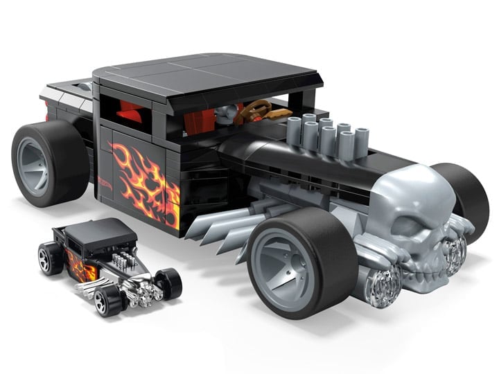 Mega Construx Hot Wheels Mega Showcase Bone Shaker Collector 1/24 Scale Building Set - View 2