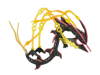 Takara Tomy Pokemon Moncolle Mega Black Rayquaza Plastic Figure - View 2