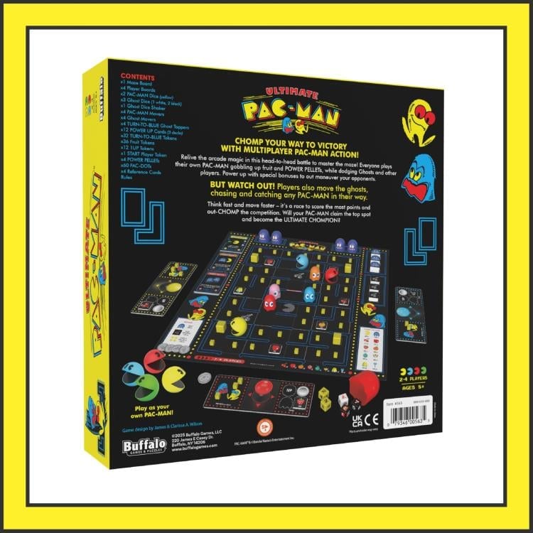 Buffalo Games Pac-Man Ultimate Pac-Man Tabletop Board Game - View 8