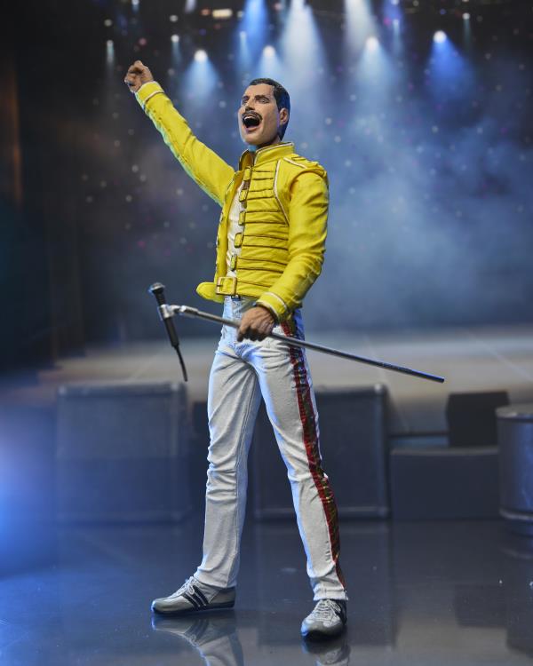 NECA Queen Freddie Mercury (Yellow Jacket) Action Figure - View 8