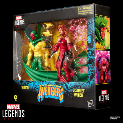 Hasbro Marvel Legends Avengers: The Crossing Vision and Scarlet Witch Action Figure Two-Pack - View 17