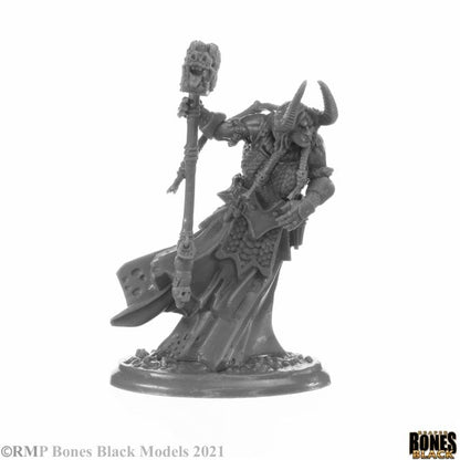 Reaper Miniatures Bones Black Elemental Scions Miniatures Set (Air, Earth, Water, Fire) - View 3